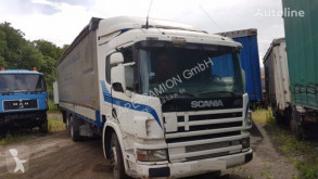Scania ponyvával felszerelt plató teherautó 310