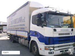 Camion Scania 144L460 centinato alla francese usato