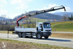 Teherautó Renault Kerax 430 DXI*Pritsche6,50m+Kran/FUNK*To használt plató