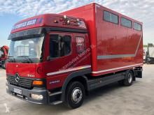 Teherautó Mercedes ATEGO 1217 használt állatszállító pótkocsi