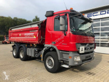 Camión volquete volquete trilateral usado Mercedes Actros 2644 K 6x4 Euro 5 Kipper Federbordmatic
