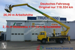 Camion MAN Wumag WT 250 Arbeitsbühne 25m seitl. Auslage 16m nacelle occasion