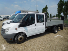 Vrachtwagen Ford Transit DOPPIA CABINA tweedehands platte bak boorden