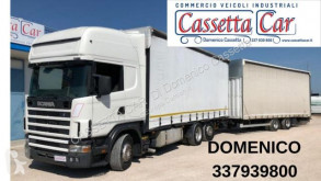 Camion Scania 164 480 CENTINATO ALLA FRANCESE + rideaux coulissants (plsc) occasion