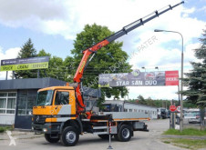 Camion plateau Mercedes 1840 4x4 PALFINGER PK 13000 Kran Cran