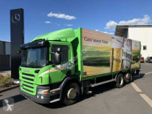 Ciężarówka platforma do transportu napojów Scania P320DB 6x2 Getränkefahrzeug LBW 2x AHK