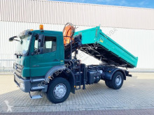 Camião Mercedes Axor 1829 AK 4x4 1829 AK 4x4, Kran Atlas 105.2-A3L tri-basculante usado