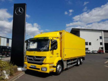 Camión caja abierta transporte de bebidas Mercedes Axor 2529 LL 6x2 Schwenkwand Lenkachse Kamera