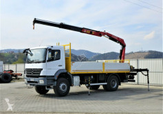 Camion plateau Mercedes Axor 1829 Pritsche 5,70m + Kran*Topzustand
