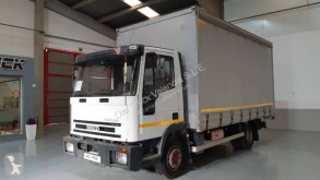 Iveco ponyvával felszerelt plató teherautó Eurocargo 90 E 17 K tector