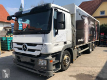 Teherautó Mercedes ACTROS 2536 Schwenkwand Getränkekoffer használt italszállító plató