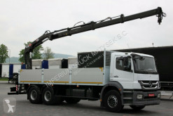 Грузовик Mercedes AXOR 2633 /6x4/ CRANE HIAB 166 / REMOTE платформа б/у