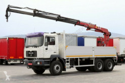 MAN TGA 33.410 / 6X4 / CRANE HMF 1680 / ROTATOR / truck used flatbed