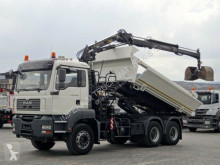 Camion MAN TGA 26.360/2 SIDED TIPPER+CRANE TEREX 135.2/ plateau occasion