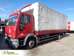 Iveco Eurocargo 140E24 6 cylinders + manual + lift truck used tarp