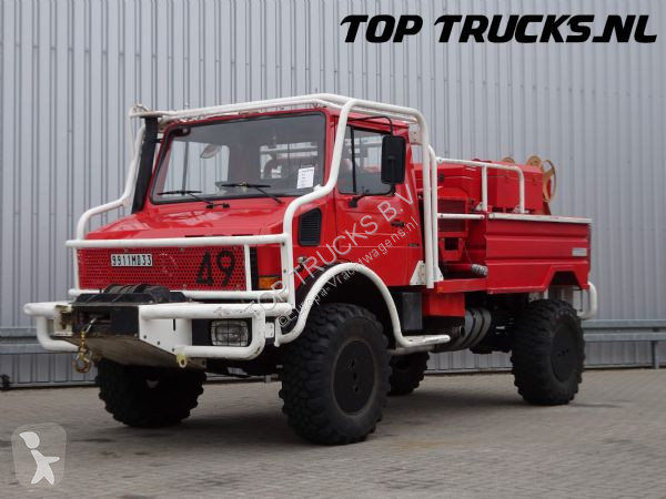 Used Unimog fire truck MB U1550 L37 (2150) - Fire Truck - Lier, Winch