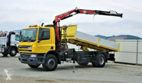 Camion DAF CF 75.310 * Kipper 5,20 m + KRAN ribaltabile usato