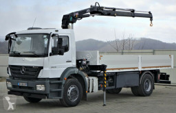 Vrachtwagen Mercedes Axor 1829 Pritsche 6,20m + Kran*Topzustand tweedehands platte bak
