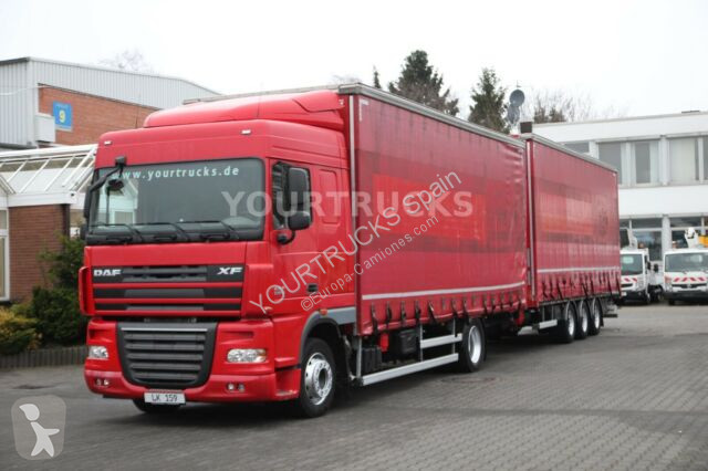 Voir les photos Camion DAF XF105.460 Space Cab E5/Hubdach/Volumen ZUG!!