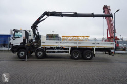 Camion plateau Renault K 460 OPEN BOX WITH HIAB 288 EP-3 HIDUO CRANE 103.000KM