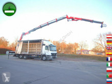 Mercedes ACTROS 2536 L 6x2 Tirre Kran Euro 222 19,6m Joys truck used tarp