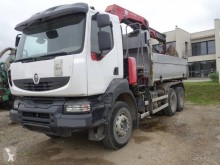 Teherautó Renault Kerax 410 DXI használt hátra és egy oldalra billenő kocsi