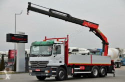 Camion platformă second-hand Mercedes ACTROS 2540 /6x2/CRANE PALFINGER PK23002 / RADIO