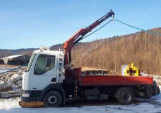 Camion Renault Midlum 180 DCI plateau ridelles occasion