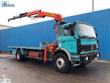 Camion plateau Renault Gamme G 280 Palfinger crane, Manual, Steel suspension, Hub reduction