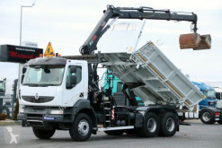 Ciężarówka Renault KERAX 380/ 2 SIDED KIPPER+ CRANE HIAB 166/RADIO wywrotka używana