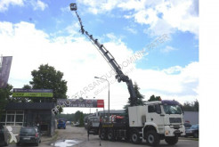 Camion MAN 41.444 8x8 HIAB 422 FLY JIB BAKCET corb KRAN plateau occasion