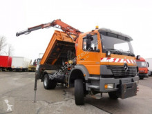 Camión Mercedes Atego 1828AK manuell Meiller Kran Atlas Klima caja abierta usado