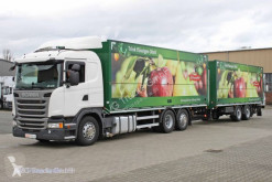 Camion remorque fourgon brasseur Scania G 410 E6 etränkezu 2x LBW Lenkachse Retarder