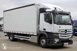 Camion savoyarde occasion Mercedes 1833 L Schiebeplane Edscha Retarder Liege LBW