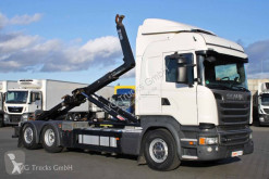Camion polybenne occasion Scania R 410 6X2*4 etade Lenkachse HIAB Multilift