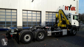 Camion MAN TGS 26.470 / 6X2 Kran Hyva Euro6d Retarder multibenne neuf