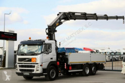 Camión Volvo FM 400 /BOX+CRANE HIAB 377 / RADIO / STEERING caja abierta usado