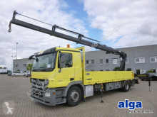 Mercedes 1832 L Actros/Heckkran HIAB 211 EP/Funk/Klima LKW gebrauchter Pritsche Bracken/Spriegel