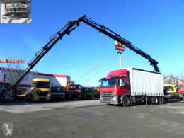Camion Mercedes Actros 2541 6x2 Pritsche Heckkran 32m to, Jib, Funk plateau occasion