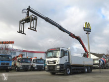 Camion plateau ridelles MAN 26.480 TG-S Euro6, PK 21000