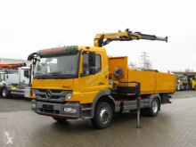 Camião Mercedes Atego 1522 L Pritsche Kran Palfinger Greiferst. estrado / caixa aberta usado
