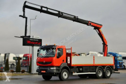 Renault KERAX 370 DXI/6X4 /L: 6,5M/CRANE PALFINGER 16502 LKW gebrauchter Pritsche