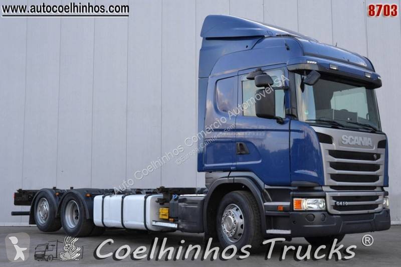 Used Scania G chassis truck 410 6x2 Diesel Euro 6 - n°4876810