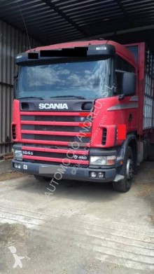 Teherautó Scania R 164 LA 480 használt szarvasmarha-szállító