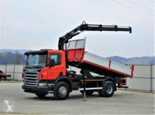 Scania billenőkocsi teherautó P270 Kipper 5,00m +Kran**Topzustand