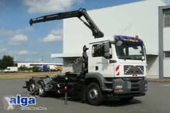 Camion polybenne MAN TGA 26.440 TGA BL 6x2, Kran Hiab099, Funk, klima