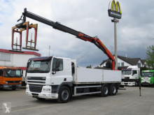 Camion CF 85 460 6x4 Pritsche Heckkran Palfinger PK 21000 plateau occasion