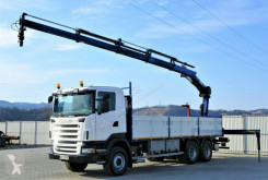 Scania R420 Pritsche 7,30m +Kran/FUNK *6x4*Topzustand! truck used flatbed