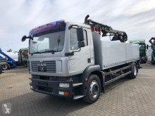 Teherautó MAN TG-M 18.280 4x2 Pritsche Heckkran használt plató