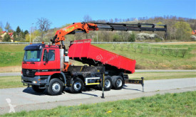 Mercedes Actros 4140 Kipper 5,20m+Kran/FUNK*8x6 truck used flatbed